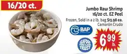 Foodmaxx Jumbo Raw Shrimp 16/20 ct. EZ offer