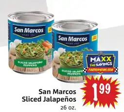 Foodmaxx San Marcos Sliced Jalapeños offer