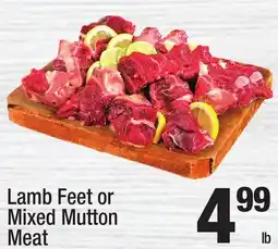 Super King Markets Lamb Feet or Mixed Mutton Meat offer
