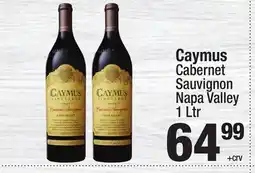 Super King Markets Caymus Cabernet Sauvignon Napa Valley offer