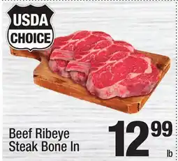 Super King Markets Beef Ribeye Steak offer