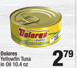 Super King Markets Dolores Yellowfin Tuna in Oil offer