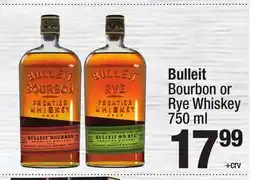 Super King Markets Bulleit Bourbon or Rye Whiskey offer