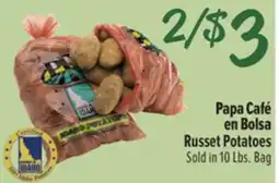 El Super Fresh Russet Potatoes offer