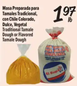 El Super Fresh Traditional Tamale Dough or Flavored Tamale Dough offer