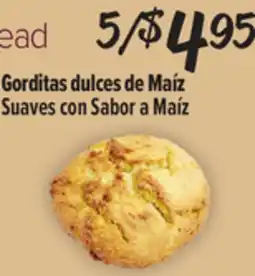 El Super Fresh Gorditas dulces de Maíz Suaves con Sabor a Maíz offer