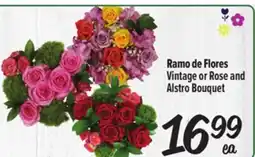 El Super Fresh Vintage or Rose and Alstro Bouquet offer