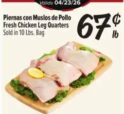 El Super Fresh Fresh Chicken Leg Quarters offer