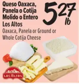 El Super Fresh Los Altos Oaxaca, Panela or Ground or Whole Cotija Cheese offer