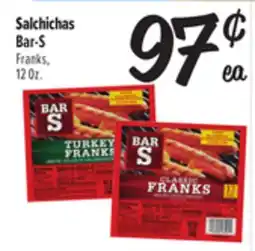 El Super Fresh Bar-S Franks offer