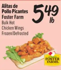 El Super Fresh Foster Farm Bulk Hot Chicken Wings offer