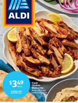 Aldi Fresh Chicken Shawarma offer