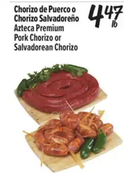 El Super Premium Pork Chorizo or Salvadorean Chorizo offer