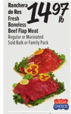 El Super Fresh Boneless Beef Flap Meat offer