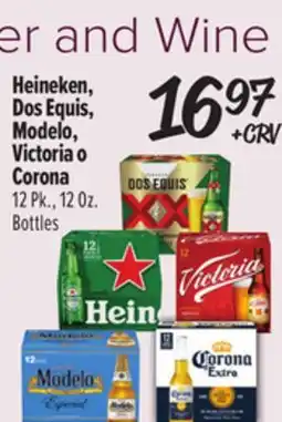 El Super Heineken, Dos Equis, Modelo, Victoria o Corona offer