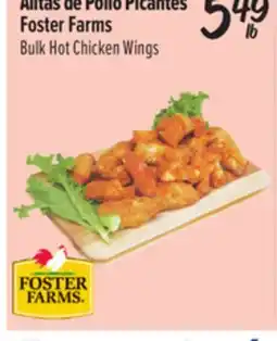 El Super Foster Farms Bulk Hot Chicken Wings offer