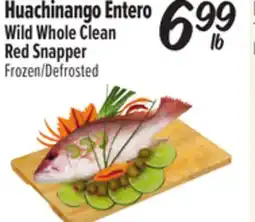El Super Wild Whole Clean Red Snapper offer