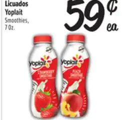 El Super Yoplait Smoothies offer
