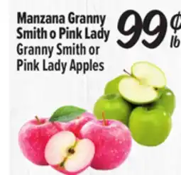El Super Granny Smith or Pink Lady Apples offer