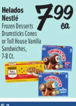El Super Frozen Desserts Drumsticks Cones House Vanilla offer