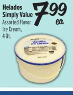 El Super Assorted Flavor Ice Cream offer