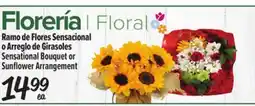 El Super Sensational Bouquet or Sunflower Arrangement offer