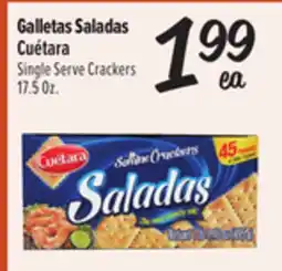 El Super Cuétara Single Serve Crackers offer