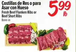 El Super Fresh Beef Flanken Ribs or Beef Short Ribs offer