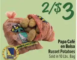 El Super Russet Potatoes offer