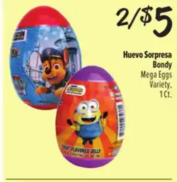 El Super Bondy Mega Eggs offer