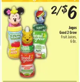 El Super Good 2 Grow Fruit Juices offer