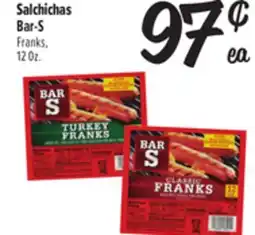 El Super Bar-S Franks offer