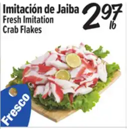 El Super Fresh Imitation Crab Flakes offer