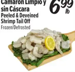 El Super Peeled & Deveined Shrimp Tail Off offer