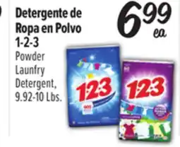 El Super 1-2-3 Powder Laundry Detergent offer
