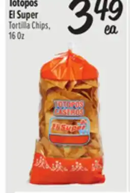 El Super Tortilla Chips offer
