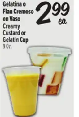 El Super Creamy Custard or Gelatin Cup offer
