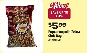 Grocery Outlet Zebra Club Bag offer