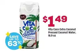 Grocery Outlet Vita Coco Extra Coconut Pressed Coconut Water, 16.9 oz offer