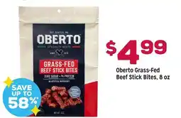 Grocery Outlet Oberto Grass-Fed Beef Stick Bites offer