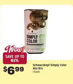 Grocery Outlet Simply Color Alm Brn offer