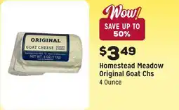 Grocery Outlet Meadow Original Goat Chs offer