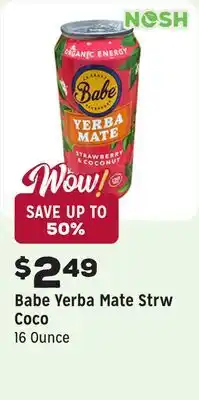 Grocery Outlet Yerba Mate Strw Coco offer