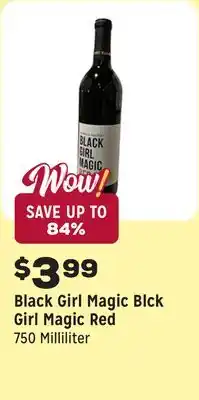 Grocery Outlet Blck Girl Magic Red offer