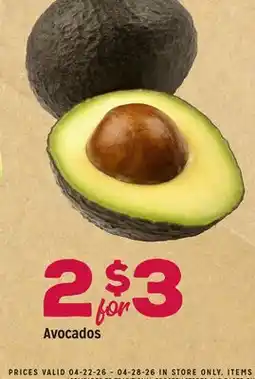 Grocery Outlet Avocados offer