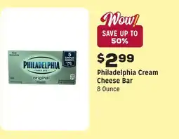 Grocery Outlet Cream Cheese Bar offer