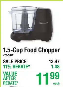 Menards 1.5-Cup Food Chopper offer