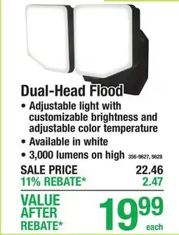 Menards Dual-Head Flood offer