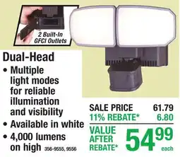Menards Dual-Head offer