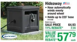 Menards Hideaway offer